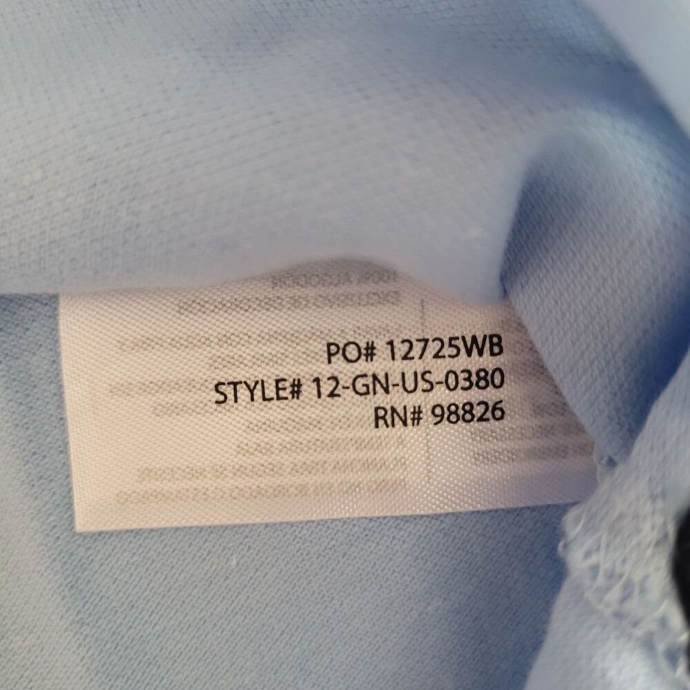 U.S Polo Assn Polo Light Blue Shirt Boys XL 10-12 Short Sleeve NEW - Picture 6 of 8